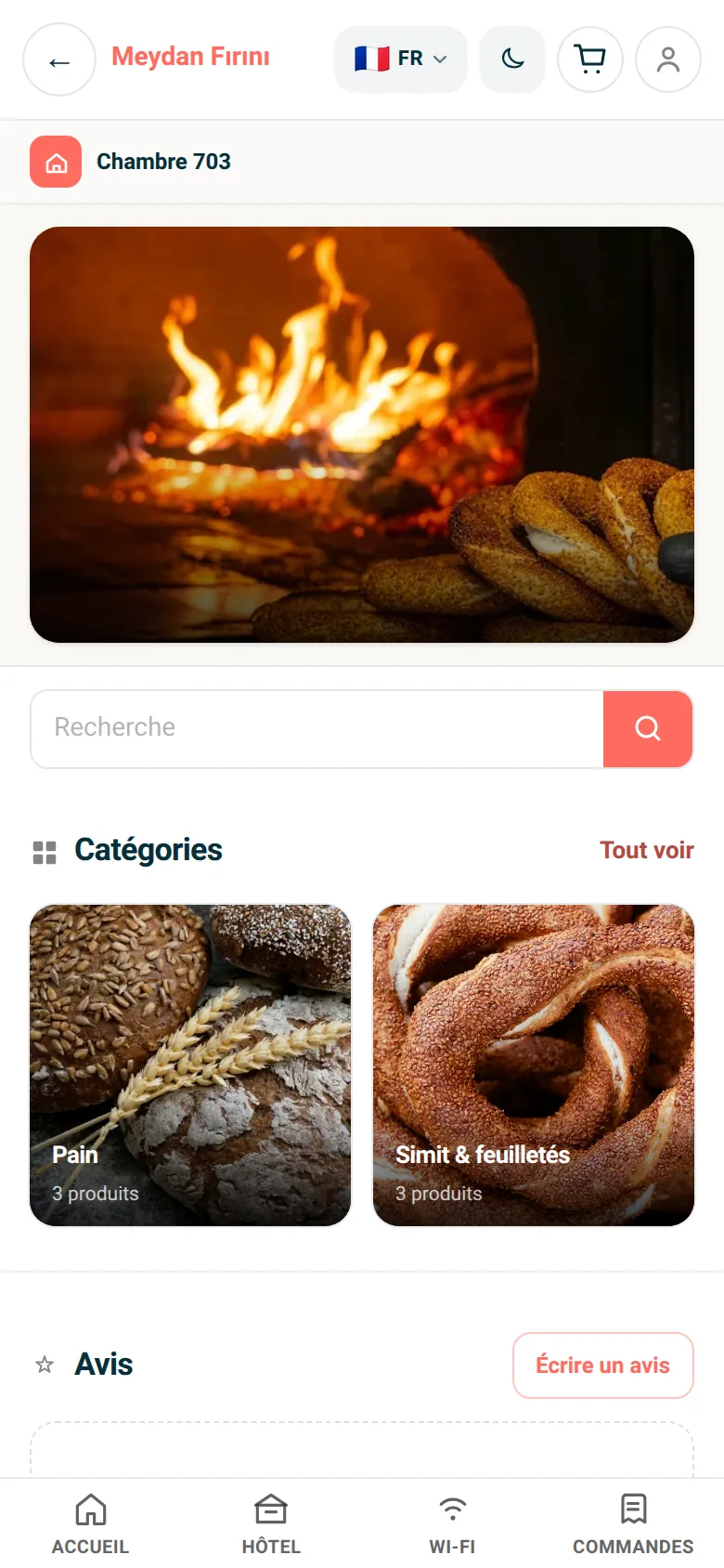 Boulangerie et pâtisserie